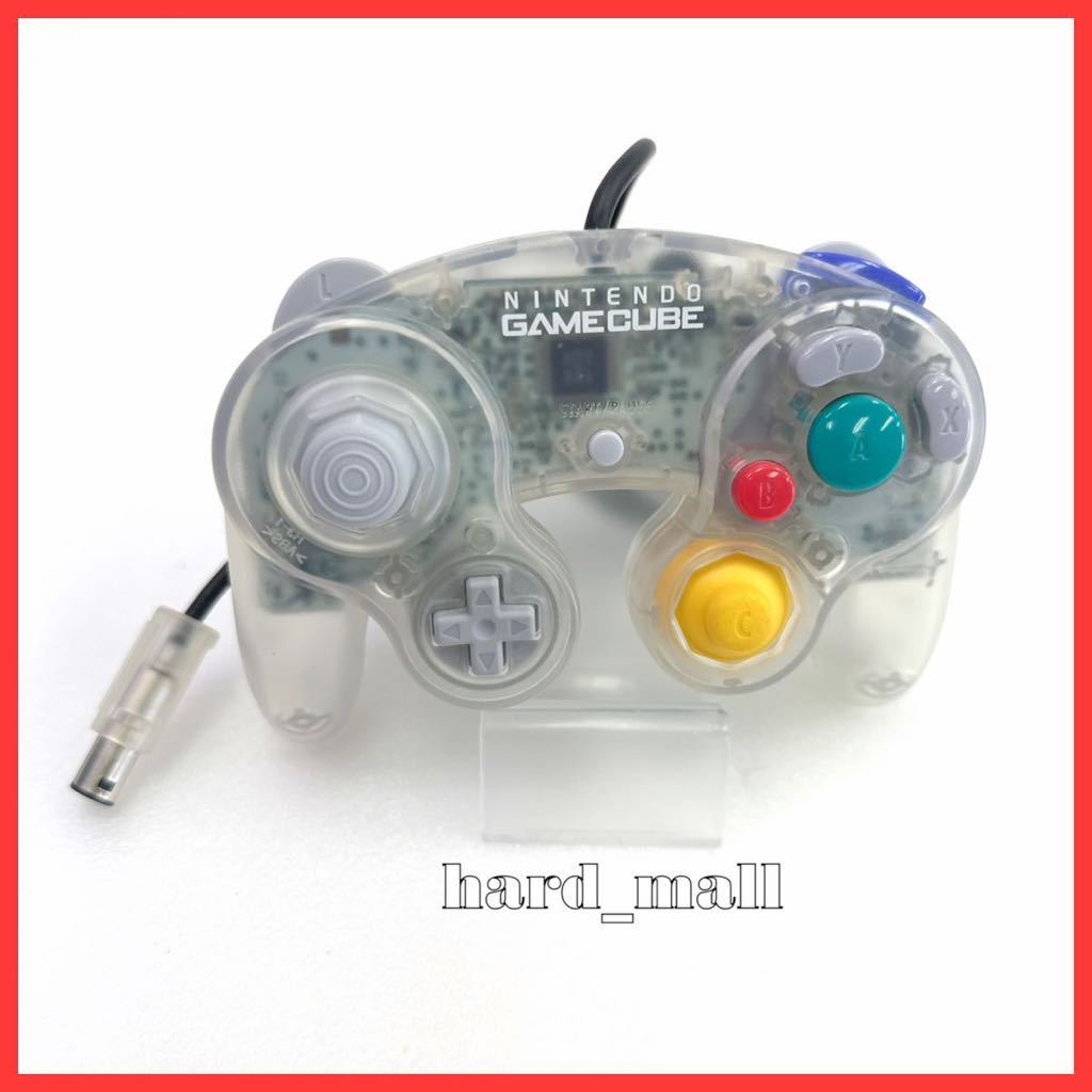 人気セール，SALE 純正品 ニンテンドー ゲームキューブ コントローラー DOL-003 クリア スケルトン Nintendo GameCube Controller GC S-04(アクセサリ、周辺機器)｜売買されたオークション情報、yahooの商品情報をアーカイ アクセサリ、周辺機器