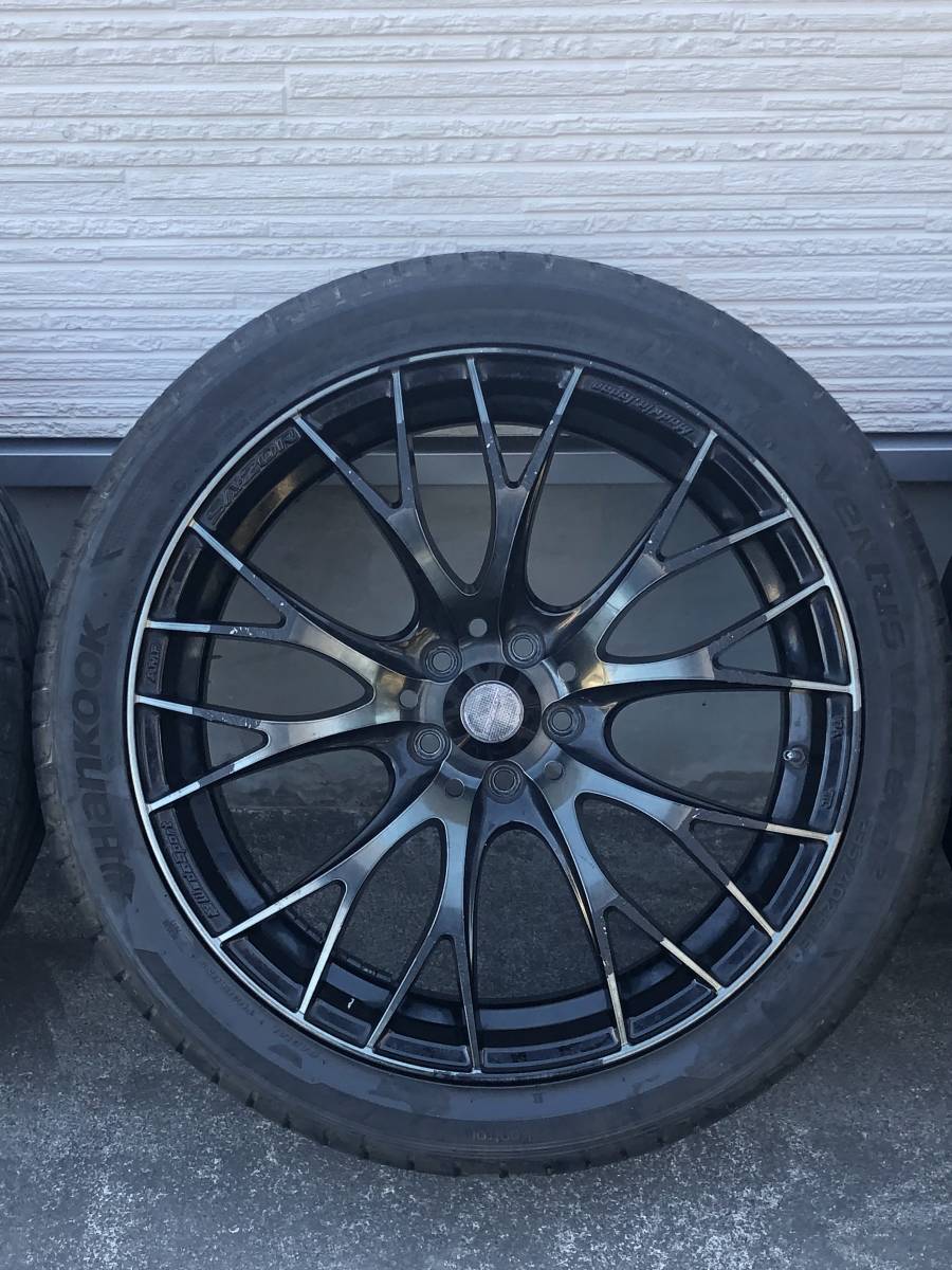 お買い得，安い ★weds sports SA-20R★PCD100★7.5J +45 2本★8.5J +45 2本★235/40-18 4本★ウェッズスポーツ★プリウス30等★