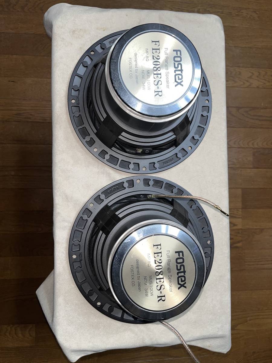 FOSTEX FE208ES-R FE208ES フォステクス - ペア | Yahoo!オークション