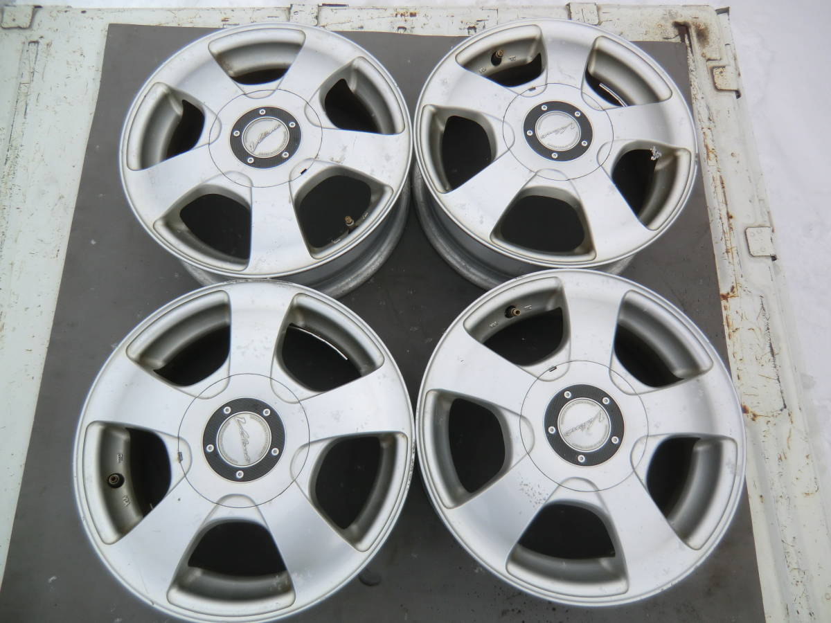 14インチ PCD100 4.5j 81] SIBILLA +46 中古 アルミホイール 14×5J+
