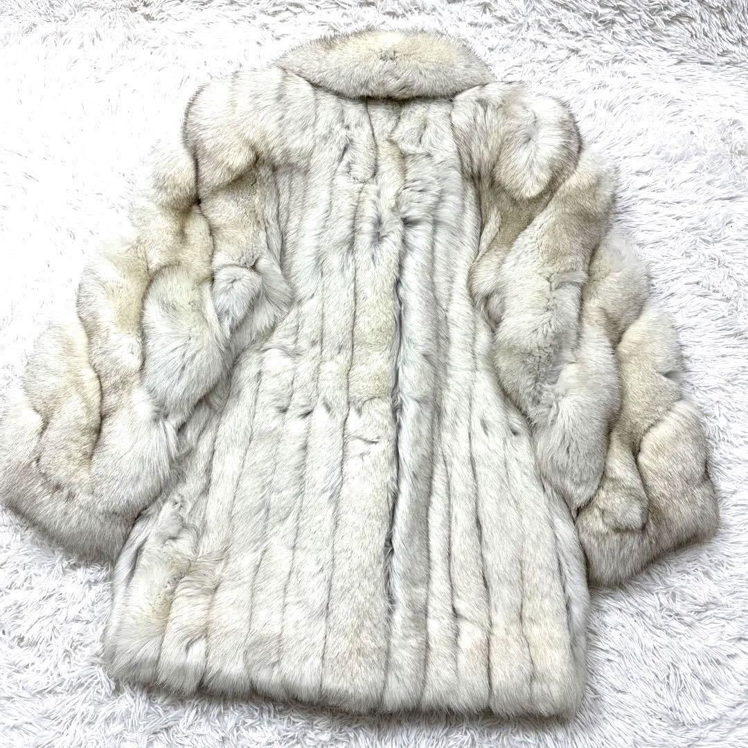 極美品/サガフォックス【圧巻の金タグ】SAGA FOX /フォックスファー 