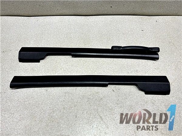 AE86 3ドア 後期 純正 ルーフサイドトリム 左右セット アシストグリップ付き 割れ無し 状態良好 黒内装 レビン トレノ ハチロク AE85 旧車