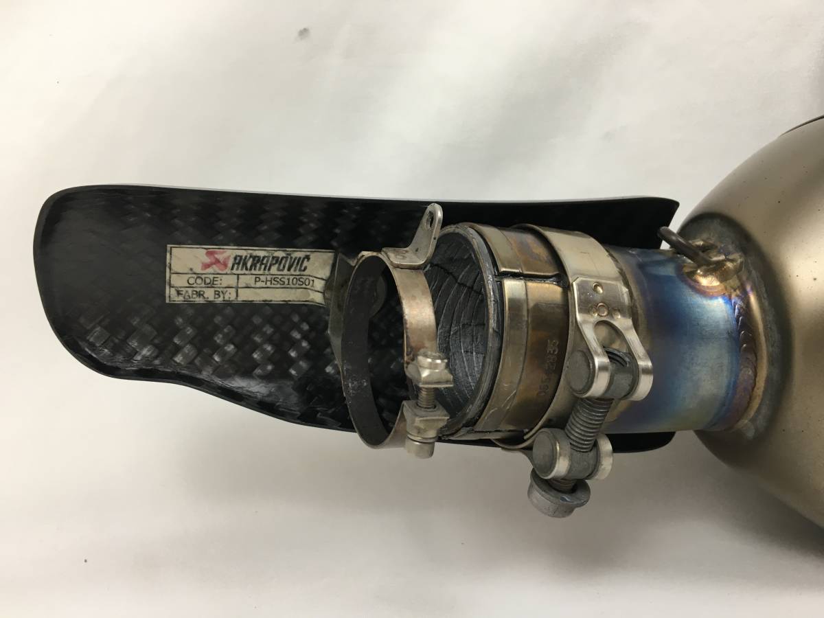 ○U03 売切り! 美品 スズキ GSX-R1000 GSX-R1000R アクラポビッチ 
