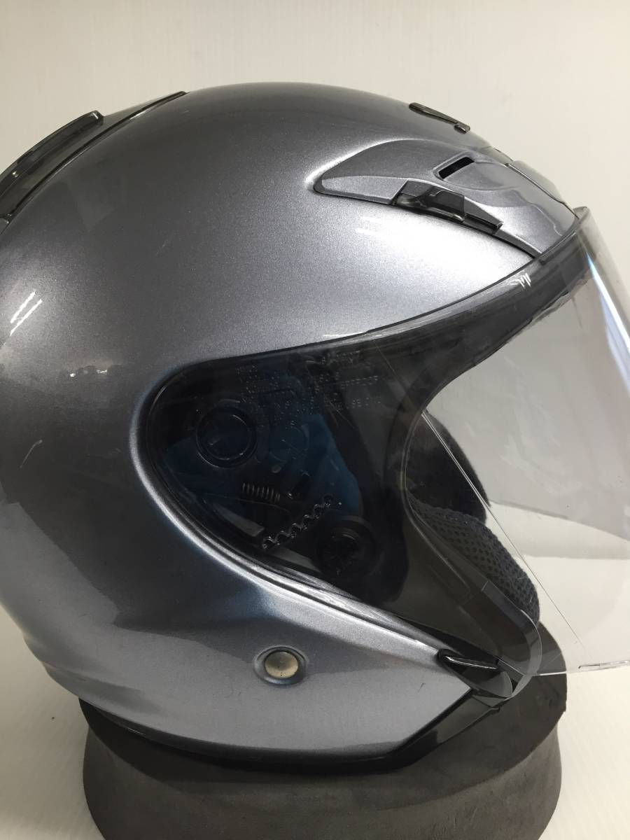SHOEI J-FORCE3 パールグレーメタリック Mサイズ 1円スタート Webike