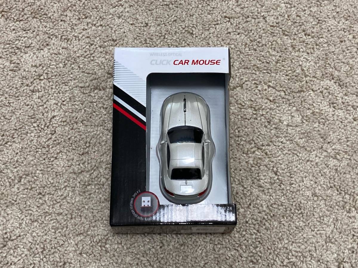  Z4 ワイヤレスマウス CLICK CAR MOUSE ☆新品☆CLICK CAR MOUSE WIRELESS OPTICAL BMW Z4 クリックカーマウス