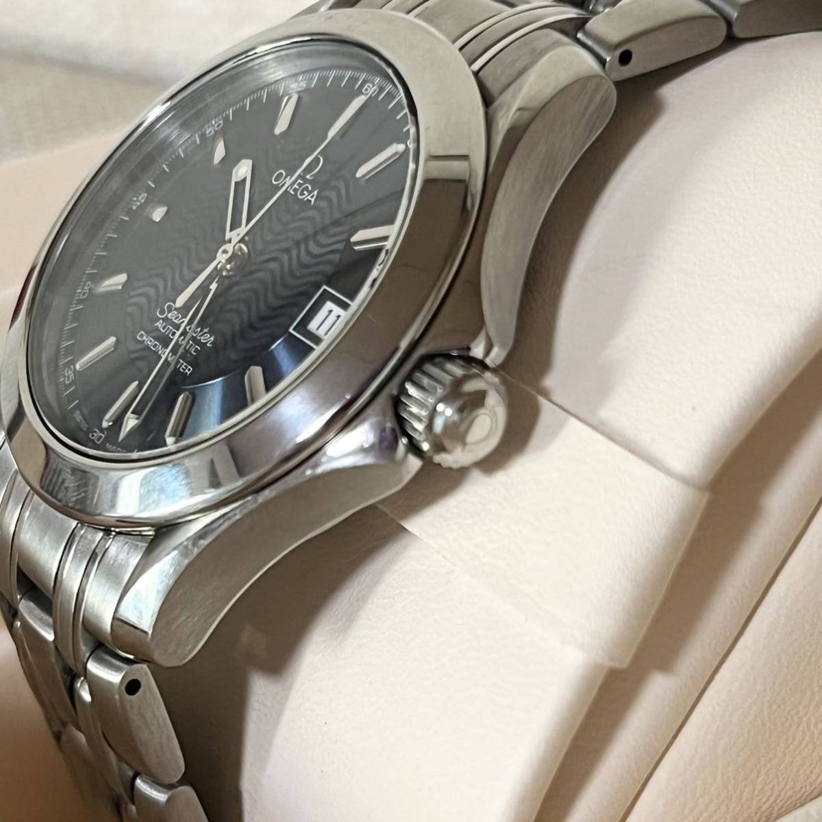 OH済□オメガ シーマスター120m 自動巻き オートマチック 美品 