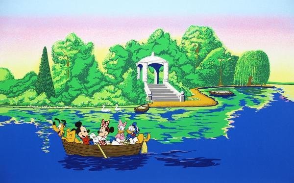 真作】【WISH】ディズニー Disney SOWA＆REISER社「アフタヌーン オン