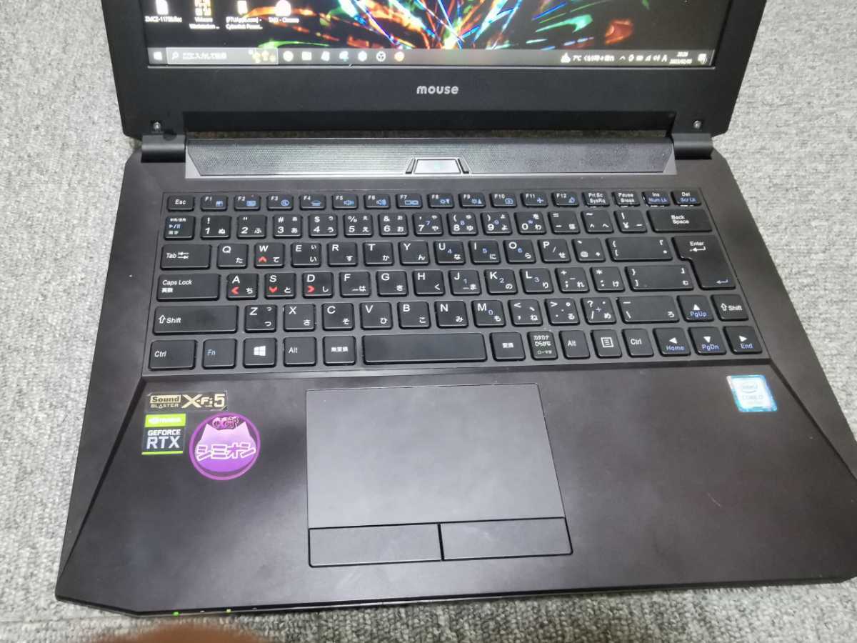DAIV ゲーミングノートPC ⁄ core i7-7700HQ GTX1050 レビューDAIV