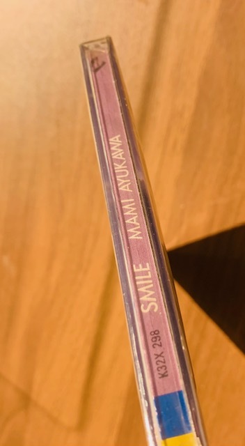 未開封 / 未使用 / プロモ / CD / 鮎川麻弥 / SMILE スマイル / K32X-298 / 1988年 /