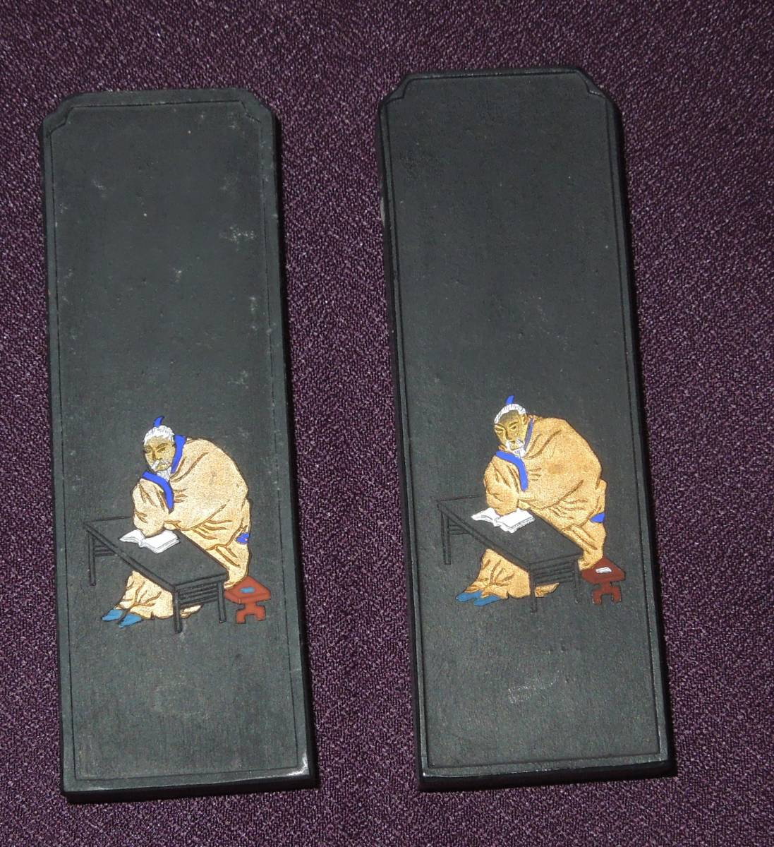 書道 墨・古墨　呉竹　松花　約50g×2本