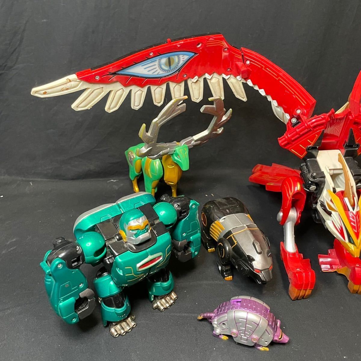 バンダイ 百獣戦隊ガオレンジャー DX超合金 パワーアニマル ジャンク  