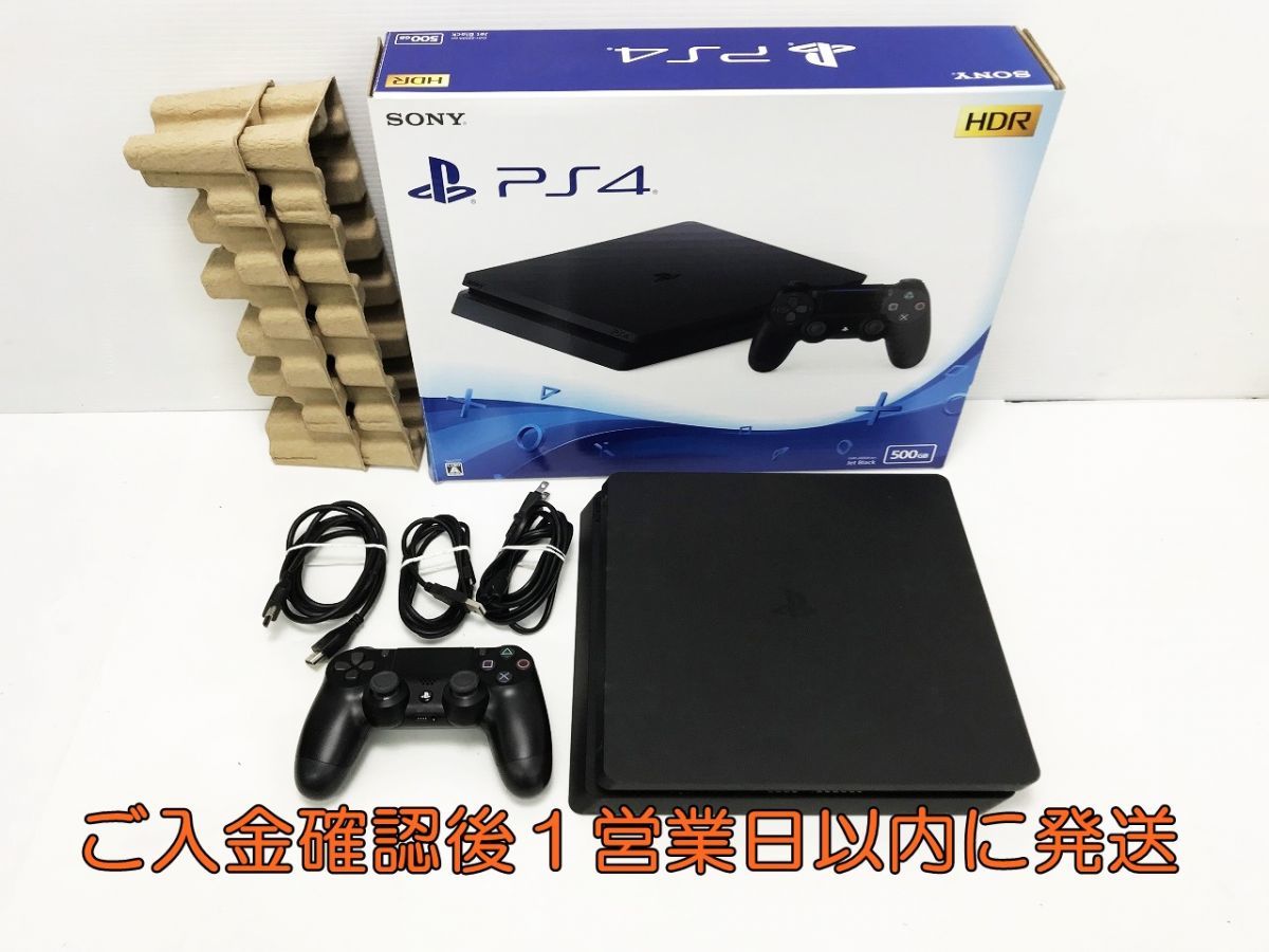 1円】PS4 ジェット・ブラック 500GB (CUH-2200AB01) ゲーム機本体 初期