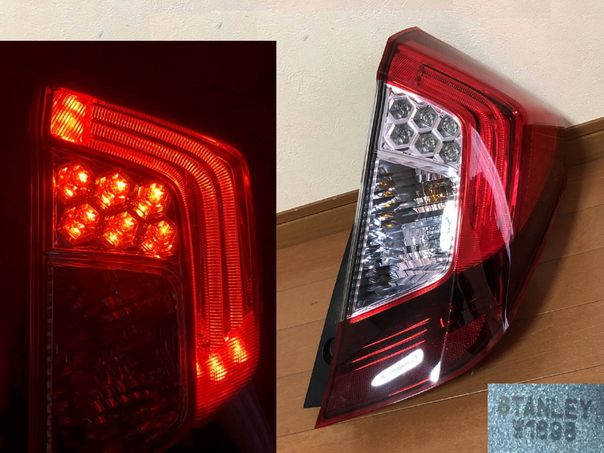 GP5 GP6 フィットハイブリッド 前期 純正 右テールランプ LED フィット