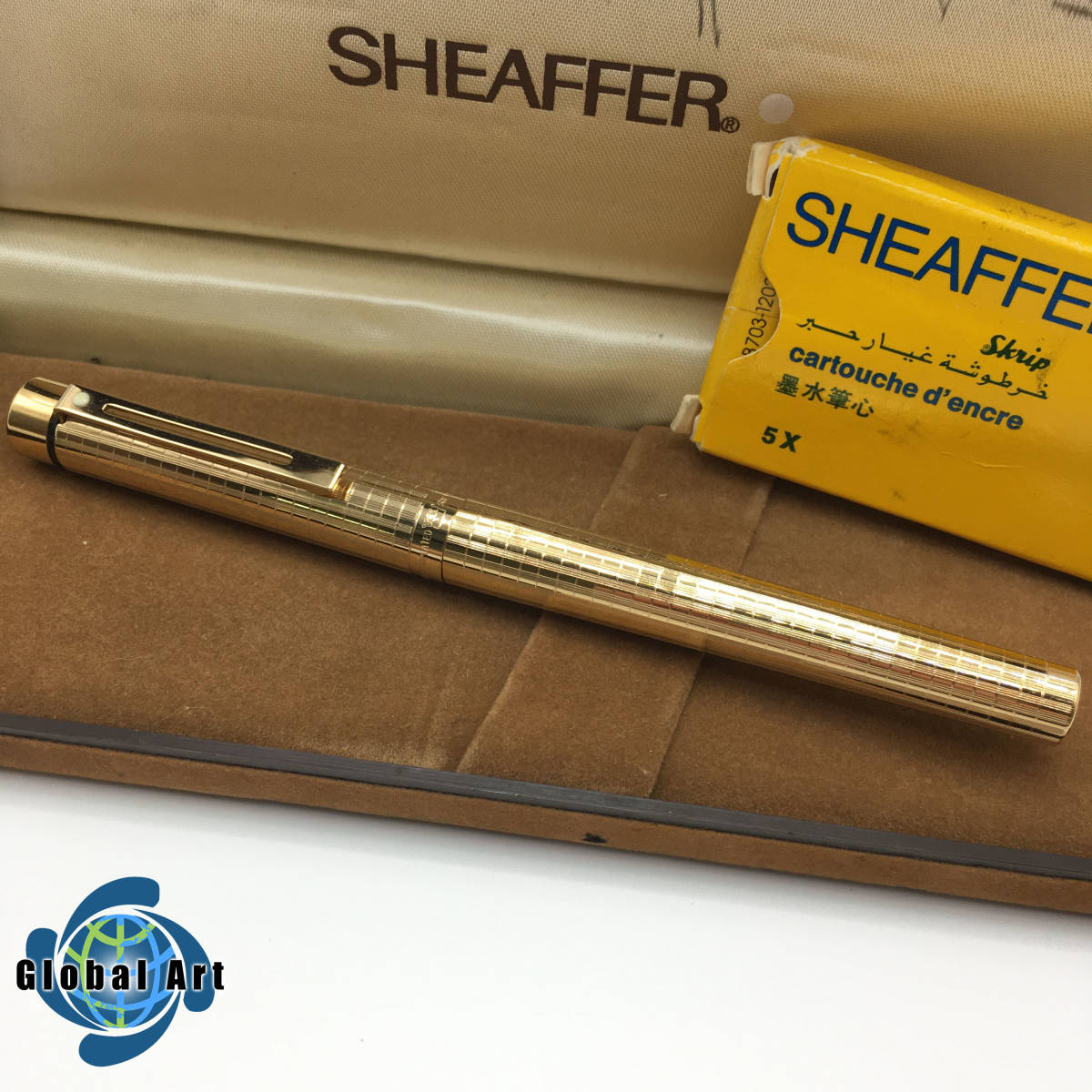 ☆D01710/SHEAFFER シェーファー/万年筆/タルガ/ペン先 14K 585