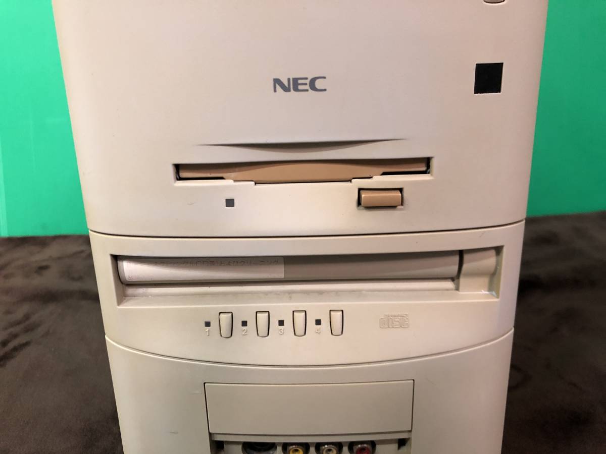 中古☆NEC☆PC-9821Ct16/F model A☆通電確認のみOK☆旧型PC☆昭和 