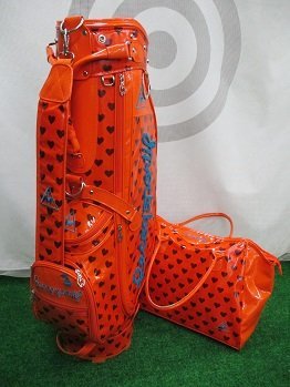 ☆ルコックゴルフ レディースキャディバック（ボストンバック付