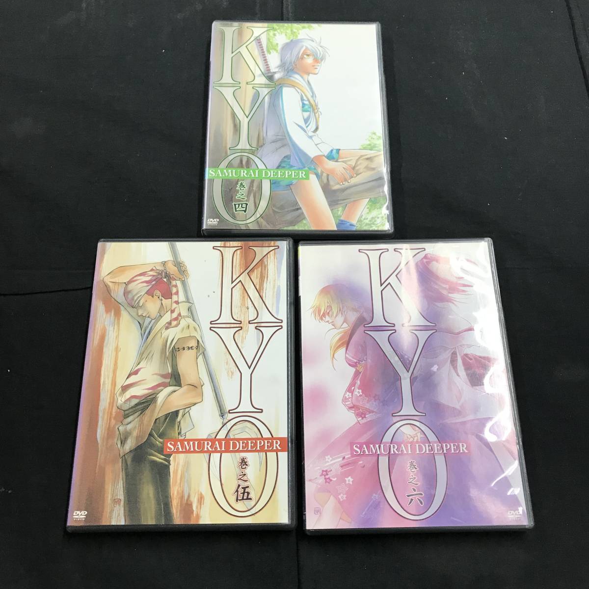 do027 送料無料！DVD 全9巻セット SAMURAI DEEPER KYO 巻之壱～巻之
