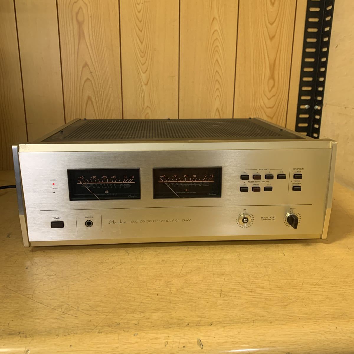 Accuphase P-266 パワーアンプ アキュフェーズ Accuphase P-266 現状品 Accuphase P-266 パワーアンプ アキュフェーズ