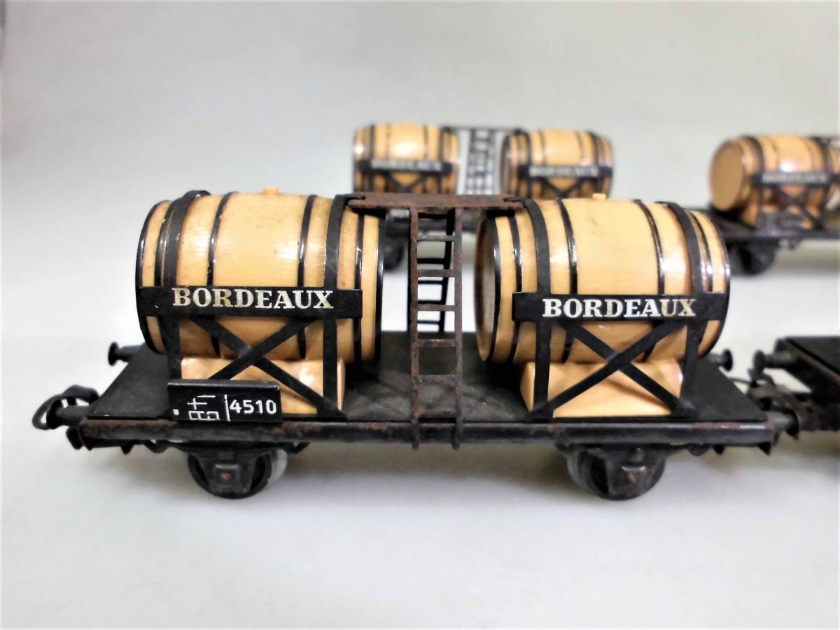 1円～ メルクリン HOゲージ 4510 ワイン樽車 4639 貨車 他 メルクリン HOゲージ 0 [ 期間限定5 FE&frasl;ワイン樽貨車&frasl;レールおまとめセット