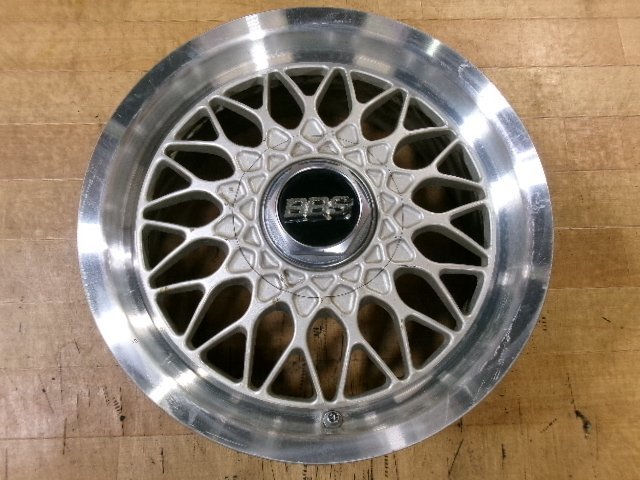 RAYS VOLKRACING メッシュ 6J×13 6.5J×14 当時物 BBS RG032 ホイール 1本 5H-114.3 15インチ 6.5J+45 クラウン