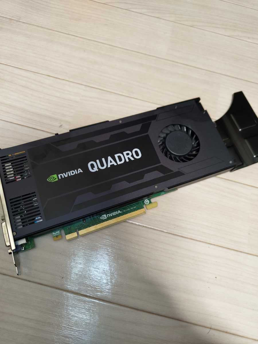 NVIDIA Quadro k4200 動作確認済