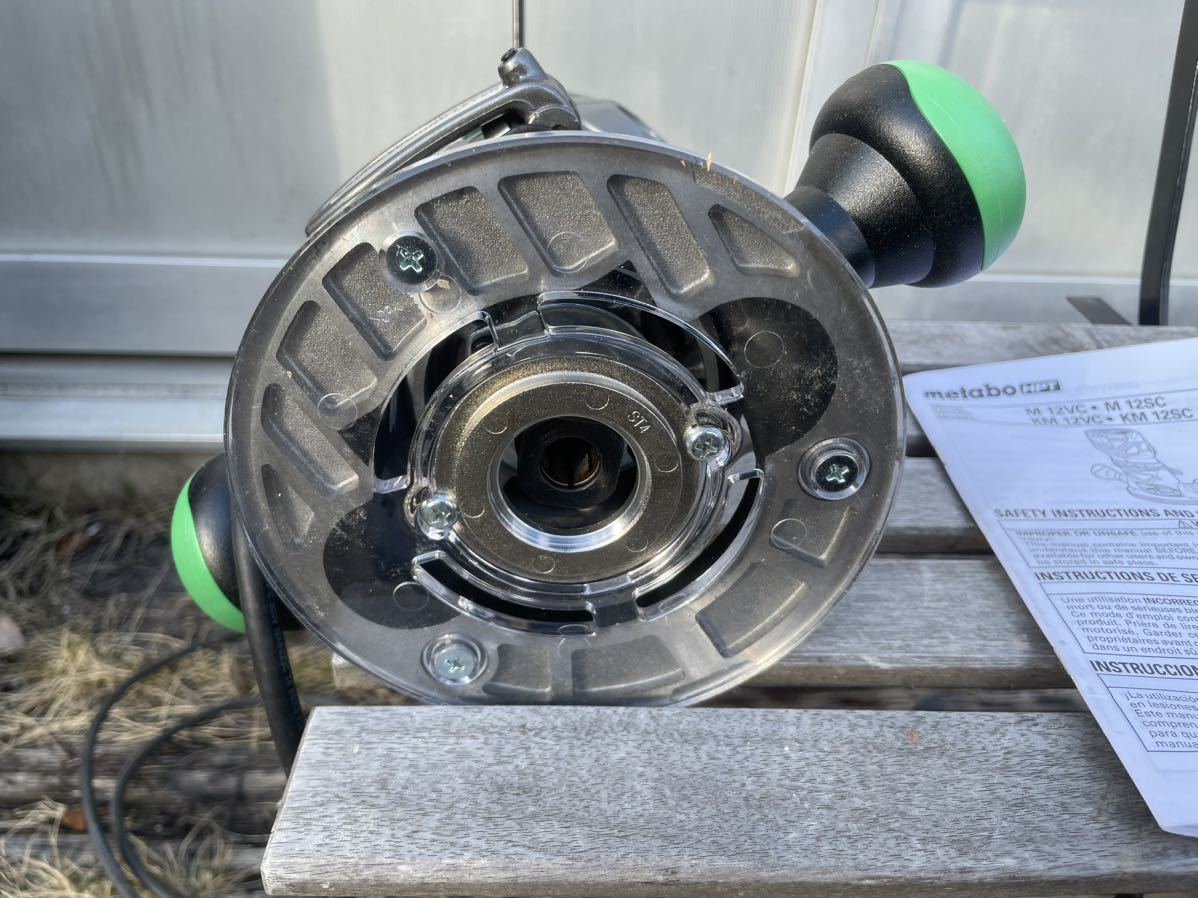 METABO M12VC ハンドルーター　美品　US日立