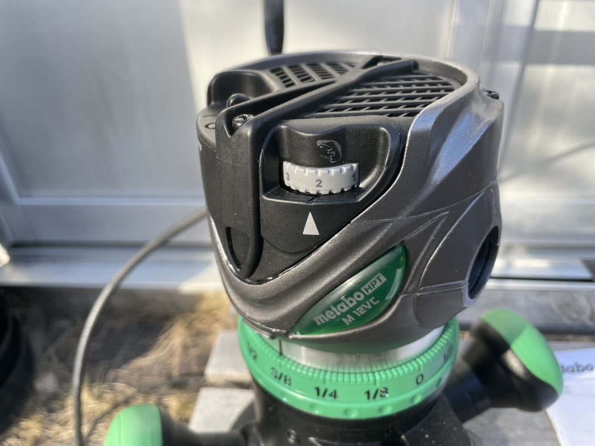 METABO M12VC ハンドルーター　美品　US日立