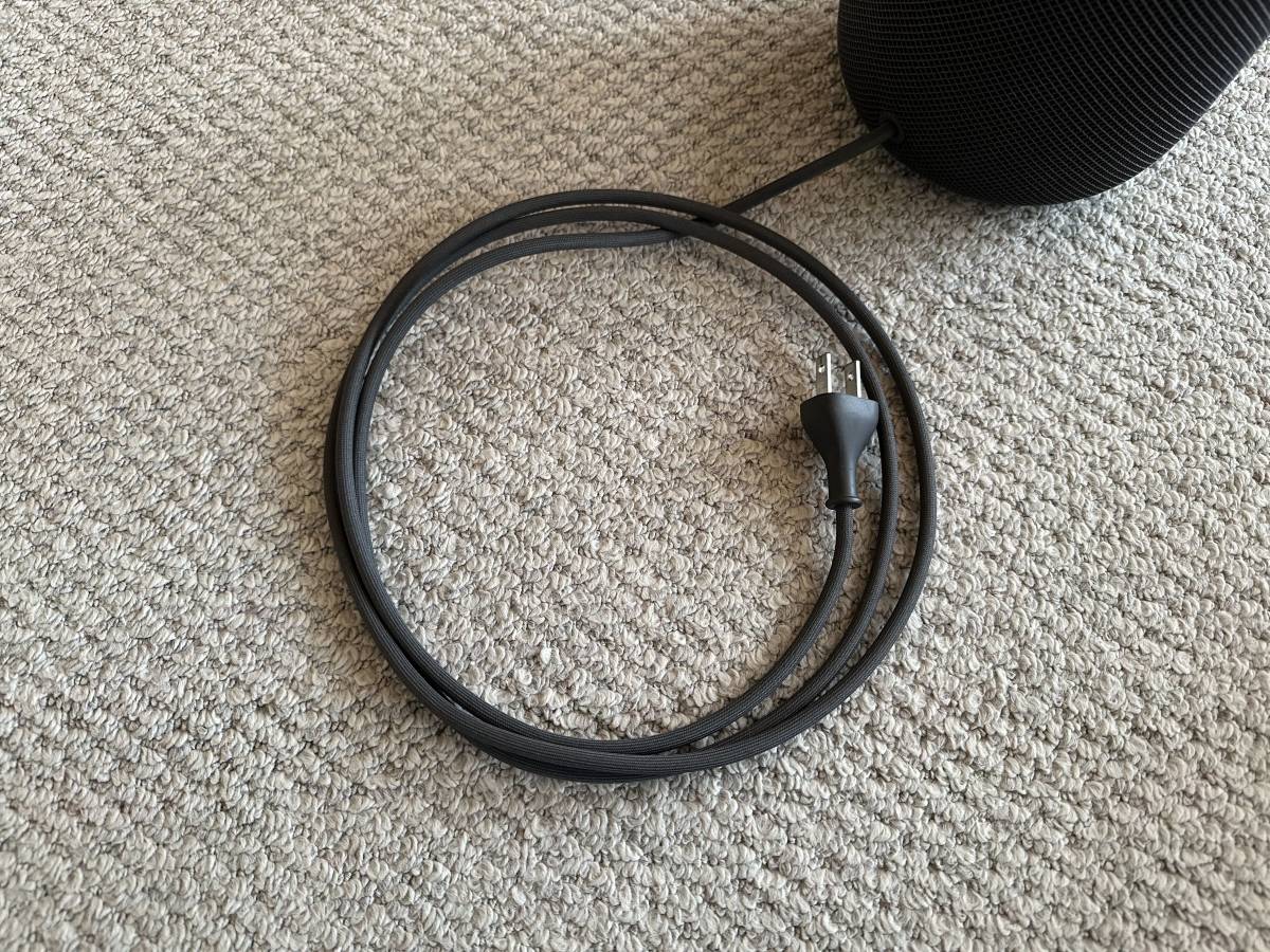 【超美品】HomePod（第1世代）スペースグレイ_7