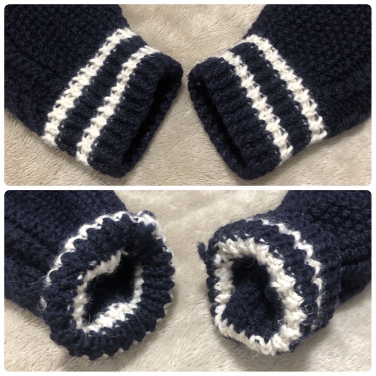 高級☆激レア INVERALLAN インバーアラン ニットカーディガン 3A 