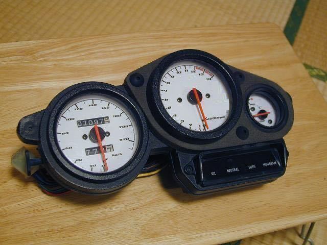 ワンオフ！TZR250(3MA3XV)、FZR(3LN3TJ3GM)オリジナルメーターパネル