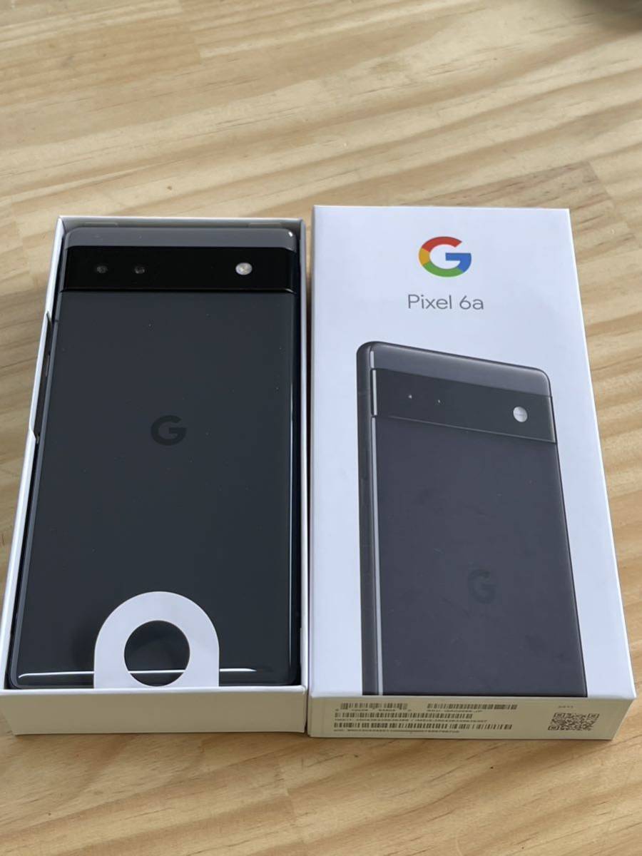 ★新品未使用 SIMフリー au Google Pixel 6a 128GB チャコール 残債無し 送料無料