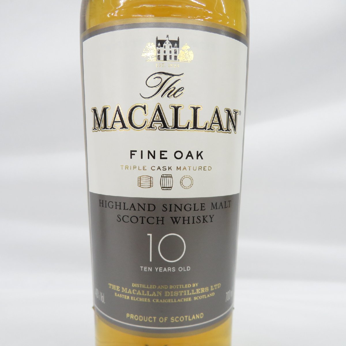 未開栓】The MACALLAN ザ・マッカラン 10年 ファインオーク トリプル 