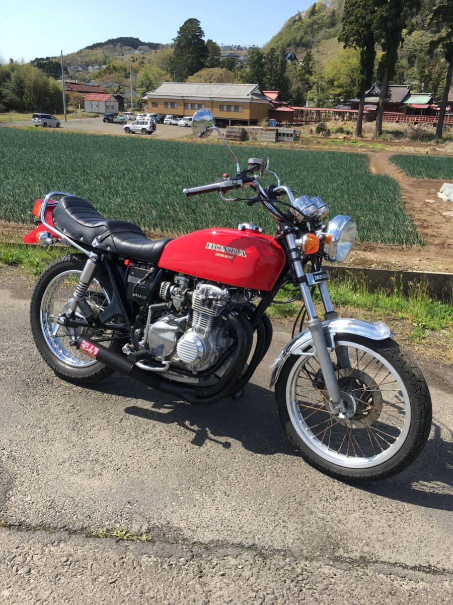 新品未使用！即発送可能！旧CB400four用MRS手曲げタイプマフラー  