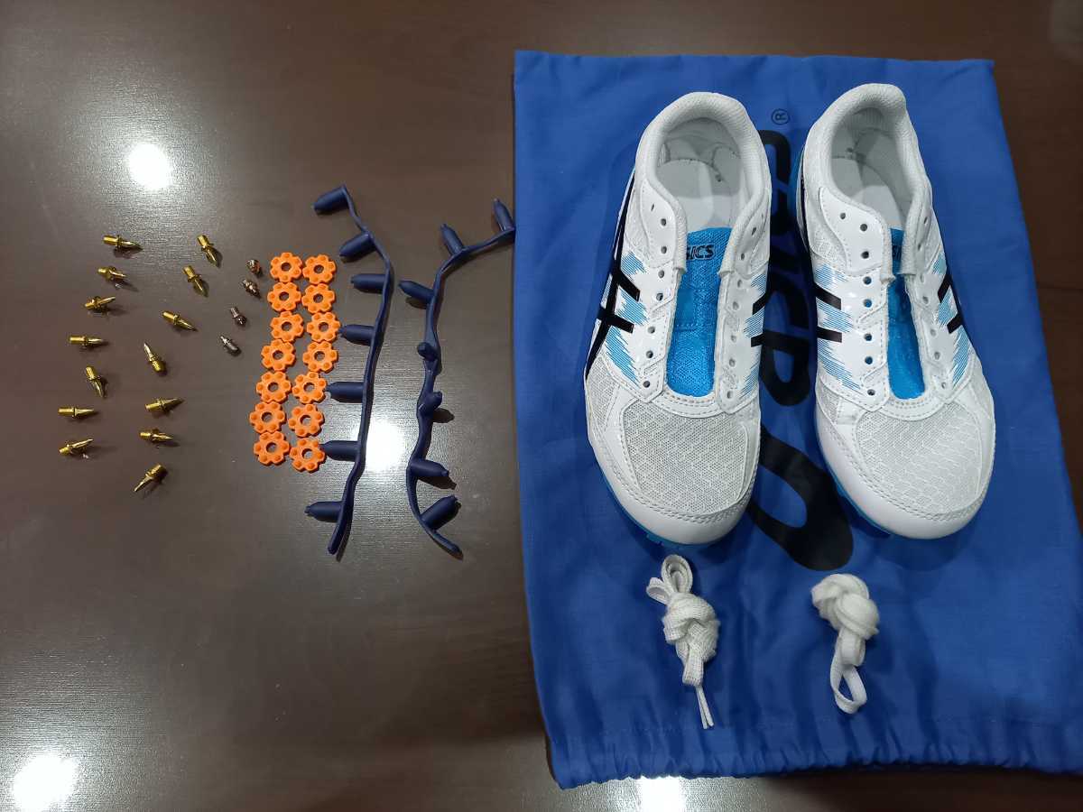 7日使用　美品　アシックス　asics　陸上スパイク　23cm