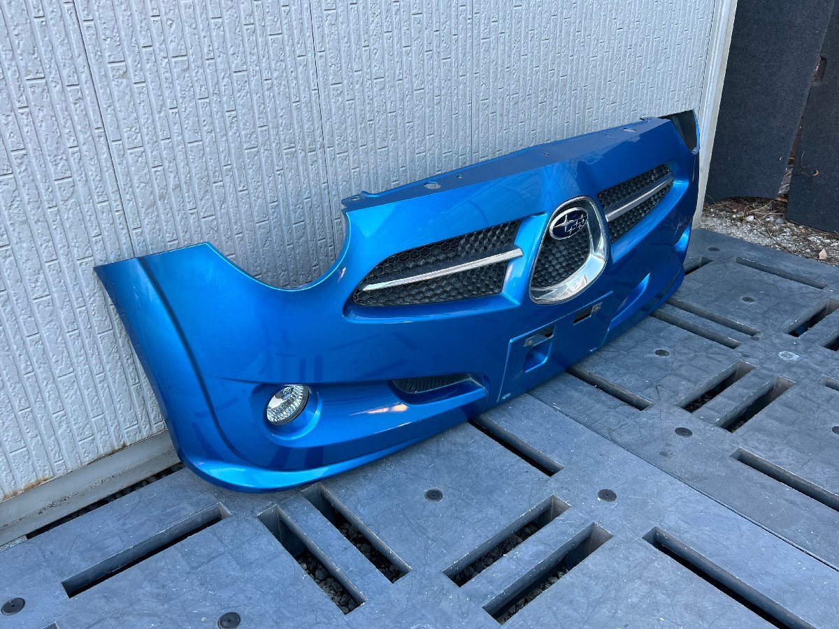 【8955】良品◎RC1◆R2 純正 フロント バンパー フォグランプ付 青 2026年最新Yahoo!オークション バンパー(自動車 -スバルr2 「スバル フォグランプ付き 10周年アニバーサリー