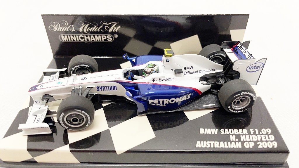 1/43 BMW ザウバー F1.09 ハイドフェルド 2009 オーストラリアGP SAUBER BMW ザウバー 1&frasl;43 PETRONASJA-256 チーム R