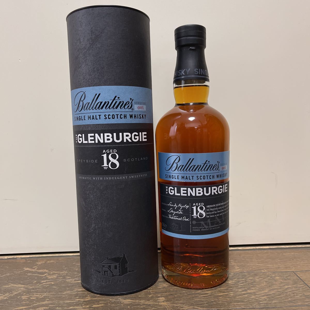 グレンバーギー18年 700ml 40% グレンバーギー 18年 バランタイン 正規