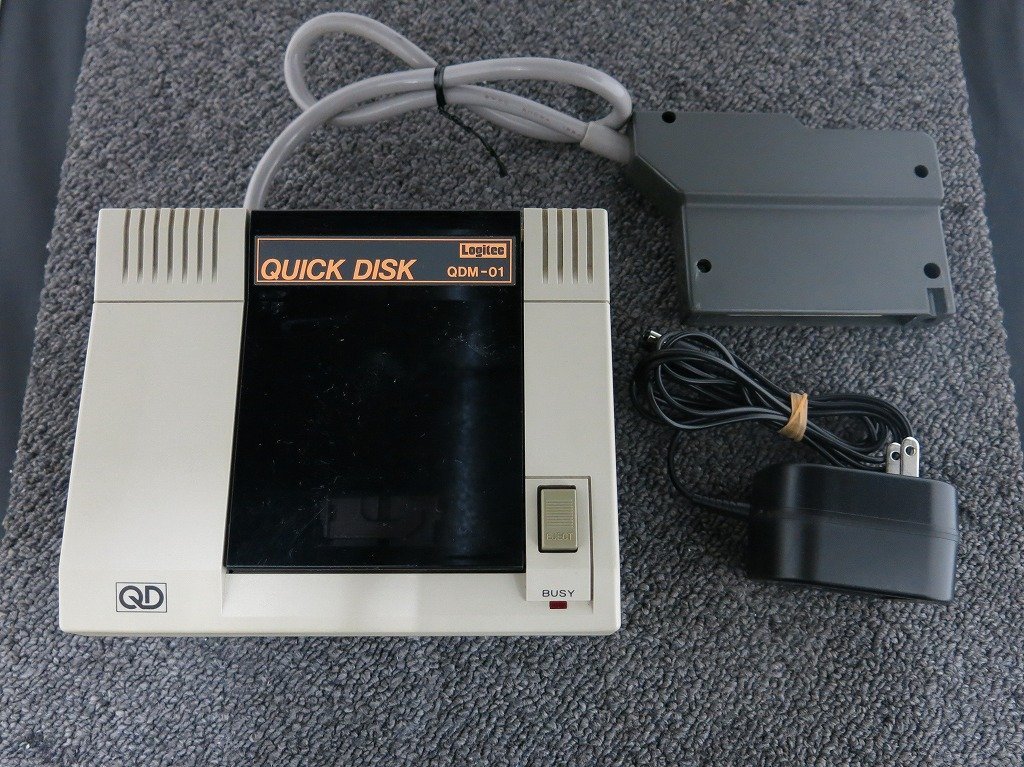 1円スタート】 ロジテック Logitec MSX Quick-Diskドライブ QDM-01(MSX 