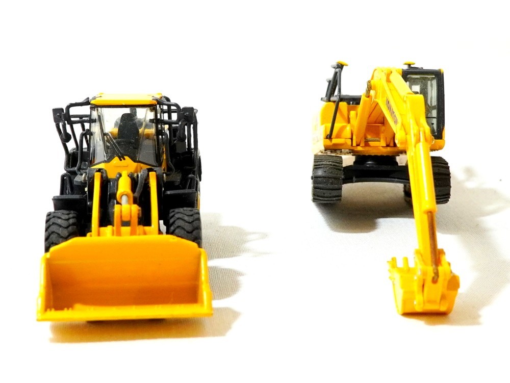 1円スタート ミニカー 模型車 5点 KOMATSU コマツオリジナルミニチュア