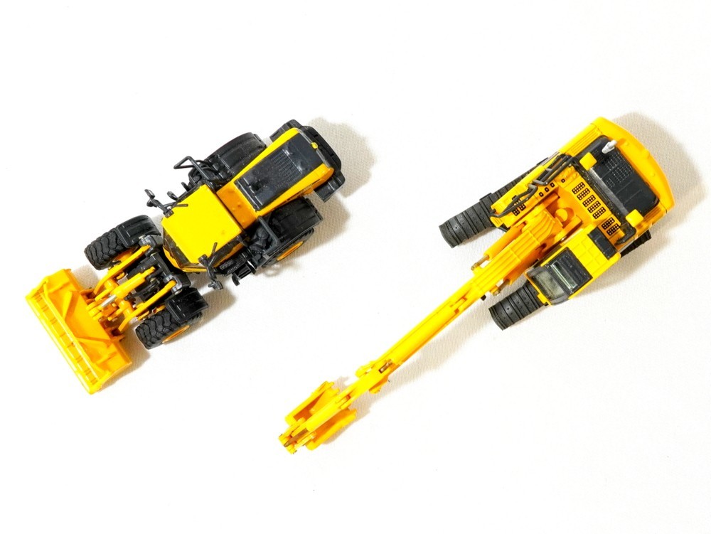 1円スタート ミニカー 模型車 5点 KOMATSU コマツオリジナルミニチュア