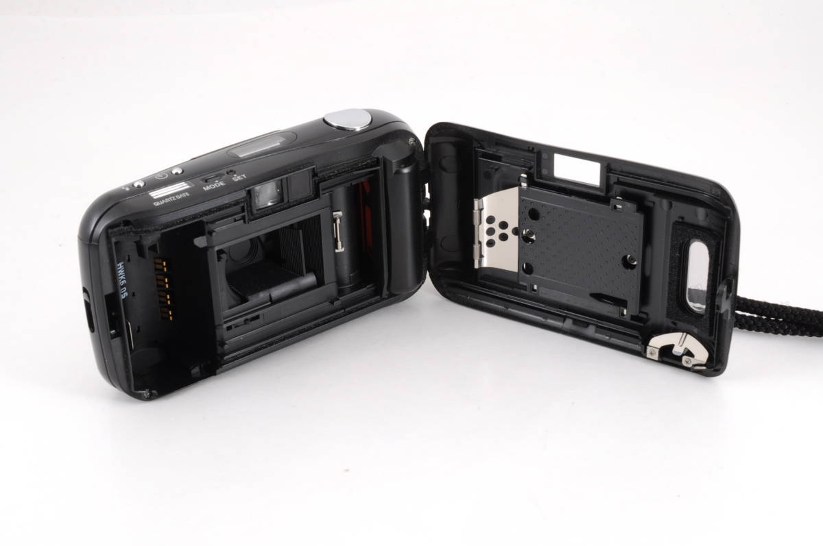 動作品 オリンパス OLYMPUS μ [mju:] ミュー ブラック 黒 コンパクト
