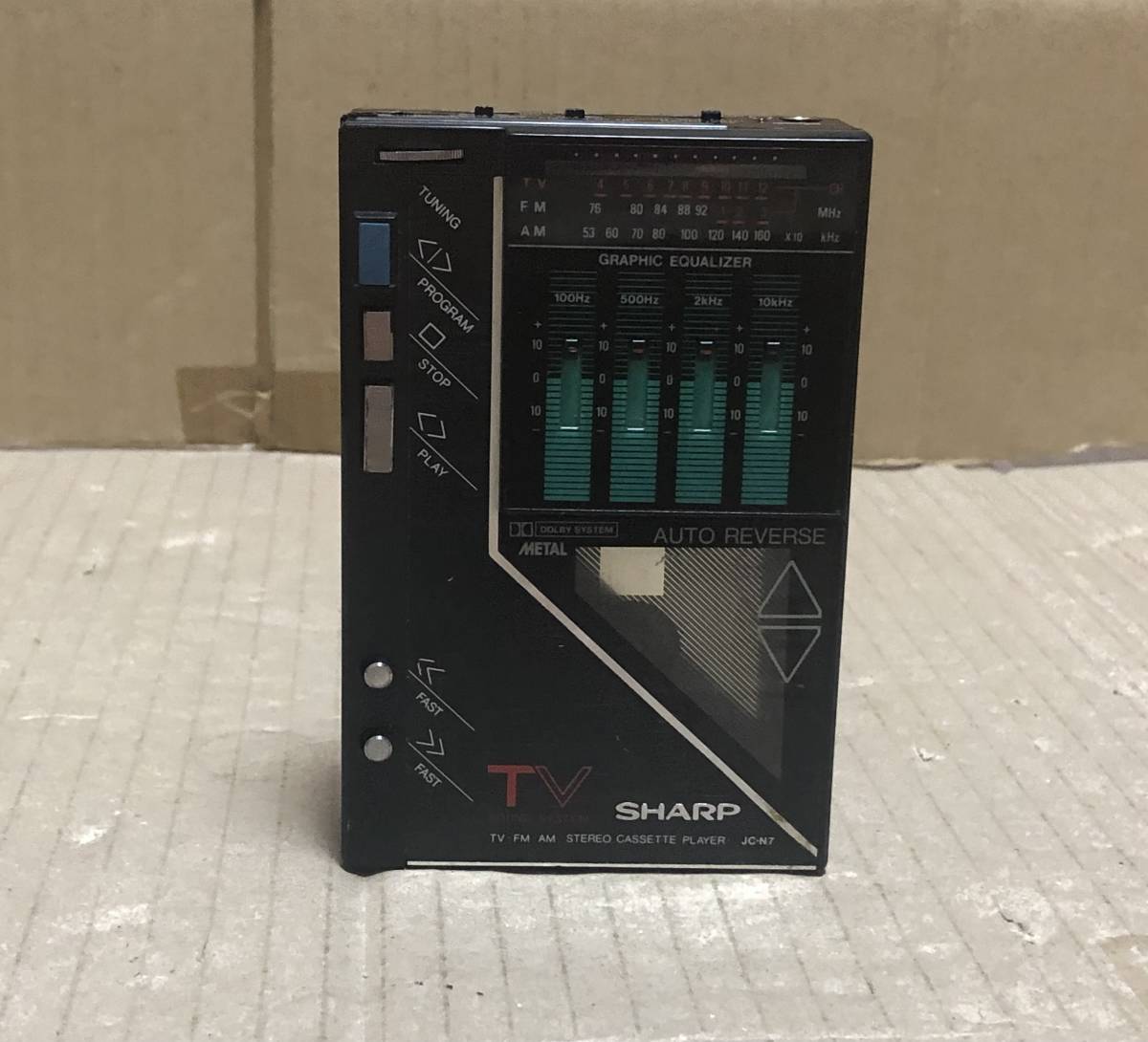 SHARP JC-7 ステレオ ヘッドホンステレオ MADE IN JAPAN ウォークマン