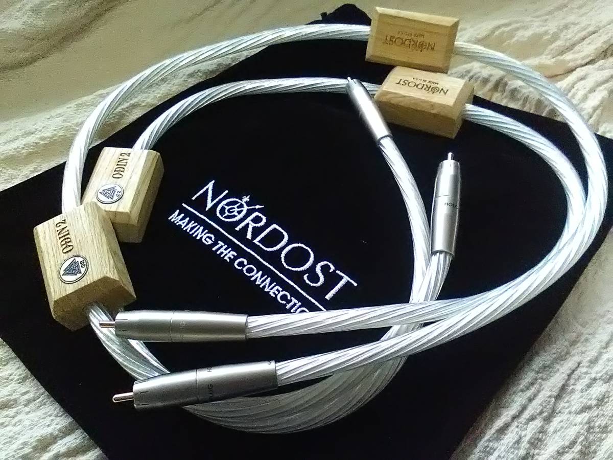 送料無料R-54』NORDOST ODIN2 インターコネクトRCAケーブル1.0mペア