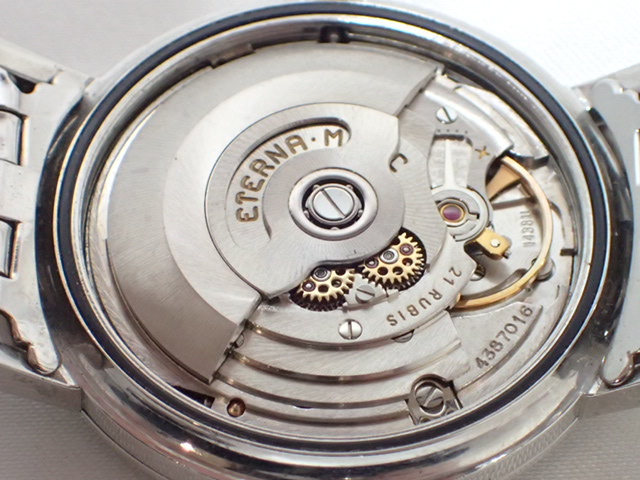 2144[T]美品♪ETERNA-MATIC/エテルナマチック/Centenaire 61/自動巻き 
