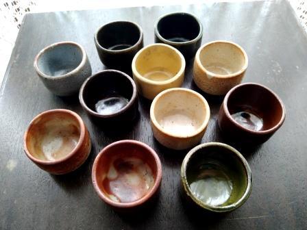 昭和レトロ 古道具 酒器29点 ぐいみ 猪口 日本酒 盃 蛇の目 黄桜酒造
