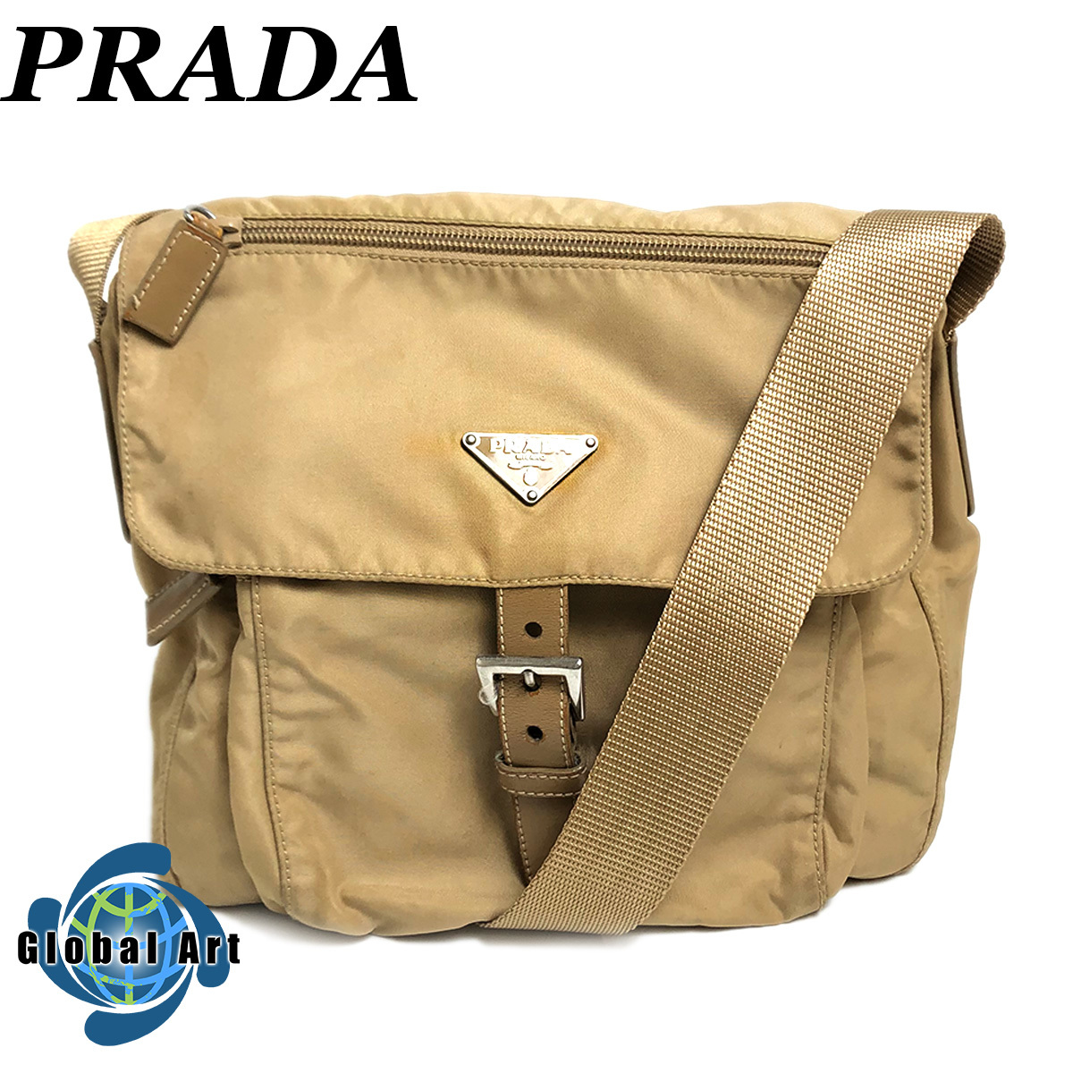 爆買い，お得 ○1C555/PRADA プラダ/ナイロンショルダーバッグ/斜め 