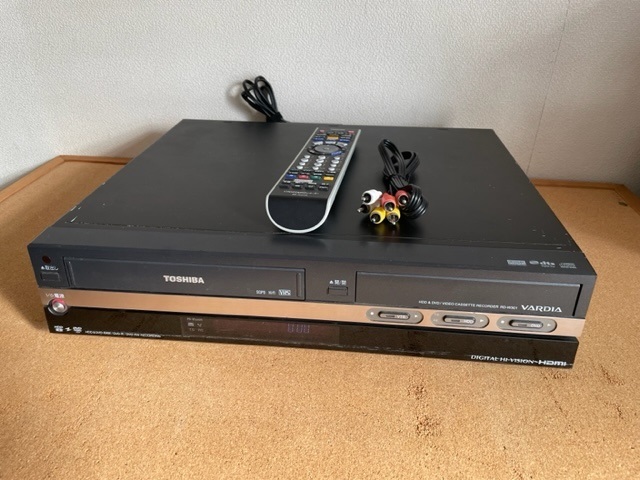 メンテ済み☆動作品 RD-W301 東芝 HDD/DVD/VHS一体型レコーダー 【公式