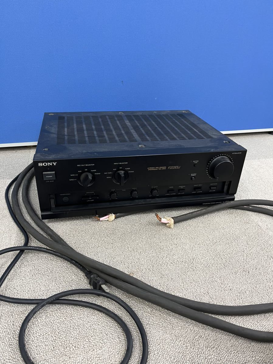 s2 SONY ソニー プリメインアンプ AMPLIFIER TA-F222ESJ アンプ