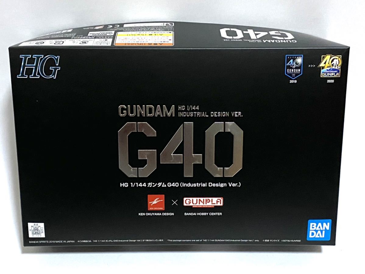 希少　HG 1/144 機動戦士ガンダム　G40 industrial design ver.