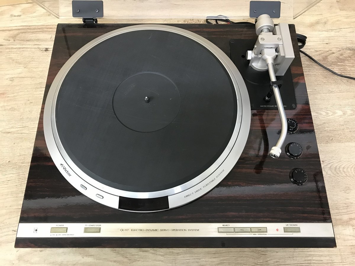 Victor ビクター QL-Y7 ターンテーブル 本体のみ レコードプレイヤー